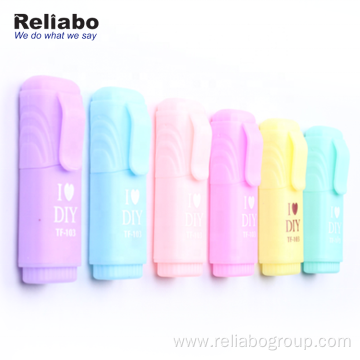 Custom Printed Logo Plastic Highlighters Pen